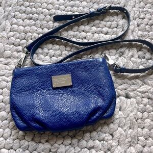 Marc by Marc Jacobs Classic Q blue leather crossbody - EUC